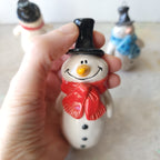 Three snowmen