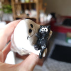 Ghost and black cat 1
