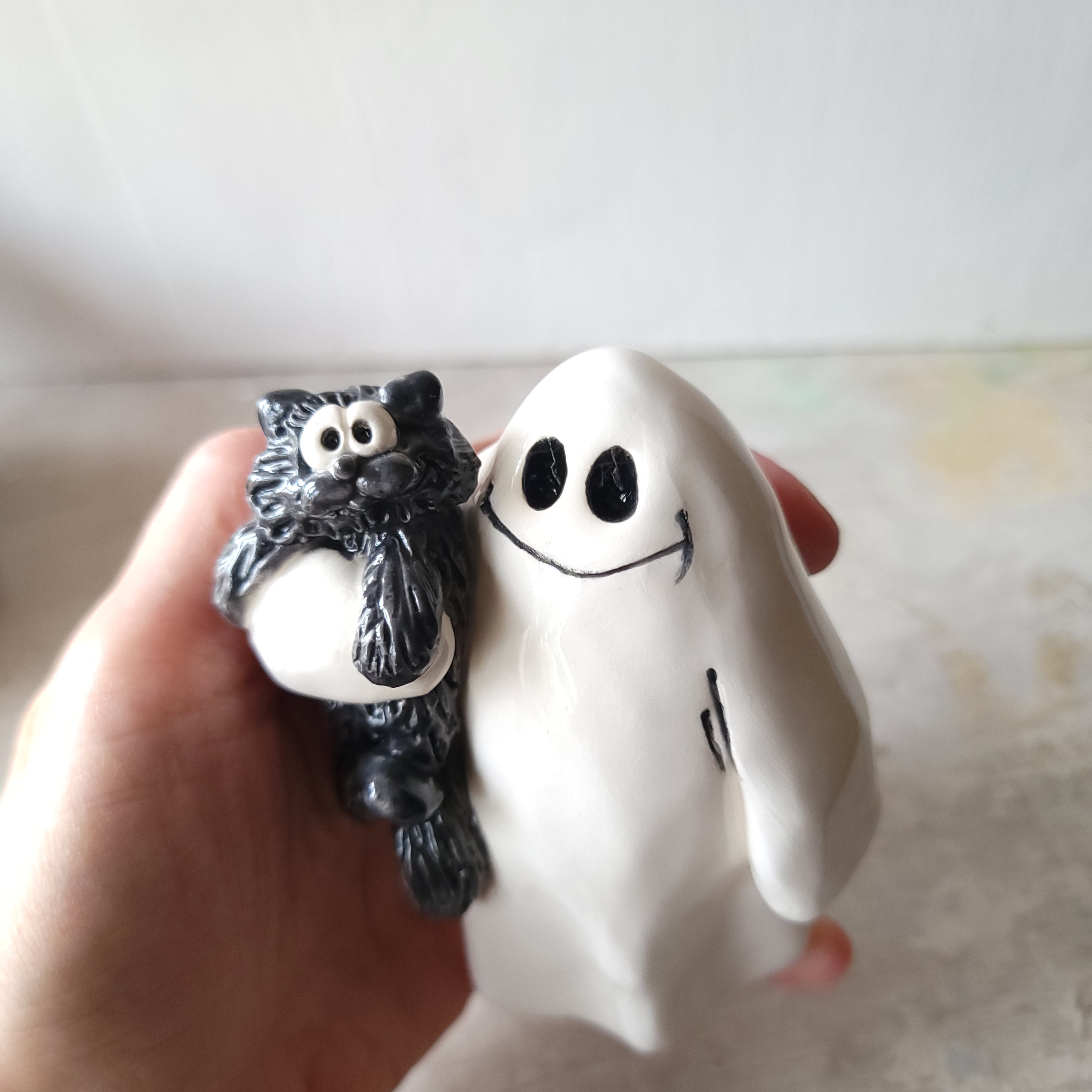 Ghost and black cat 3