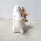 Ghost and ginger cat