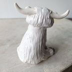 Funny speckled cow