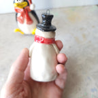 Snowman and penguin