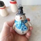 Three snowmen