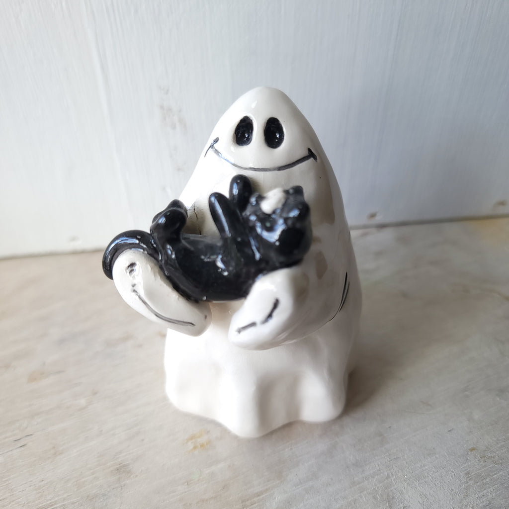 Ghost and black cat 1