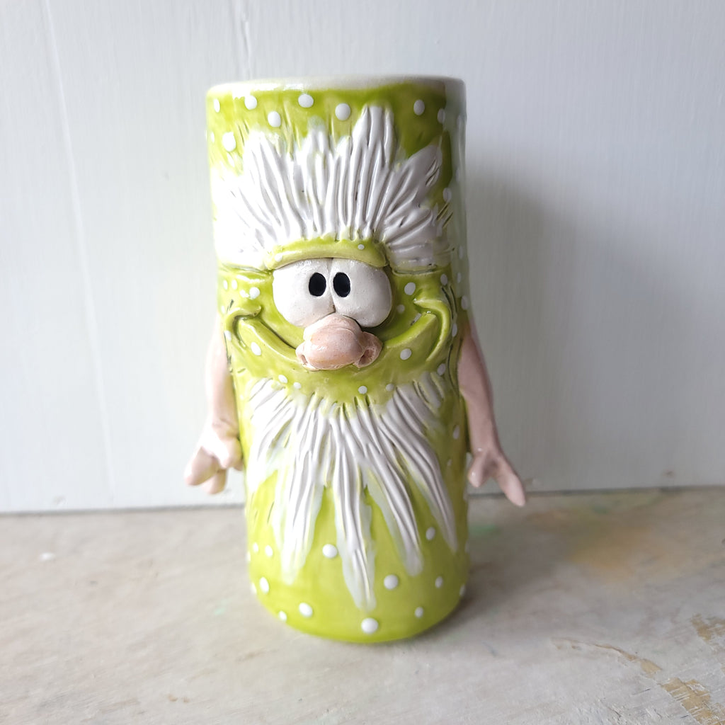 Beaker Boy! Green spotty one.