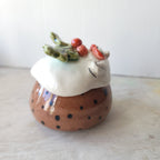 Christmas pudding pot