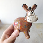 Spotty donkey