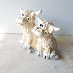 Funny pair of cows