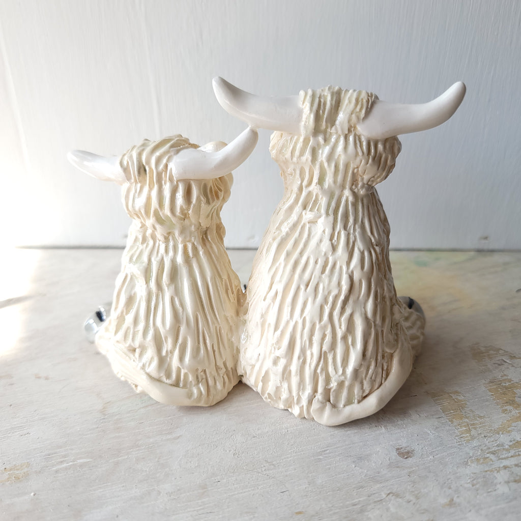 Funny pair of cows