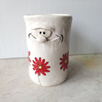 Flower man pen pot