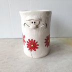 Flower man pen pot