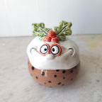 Christmas pudding pot