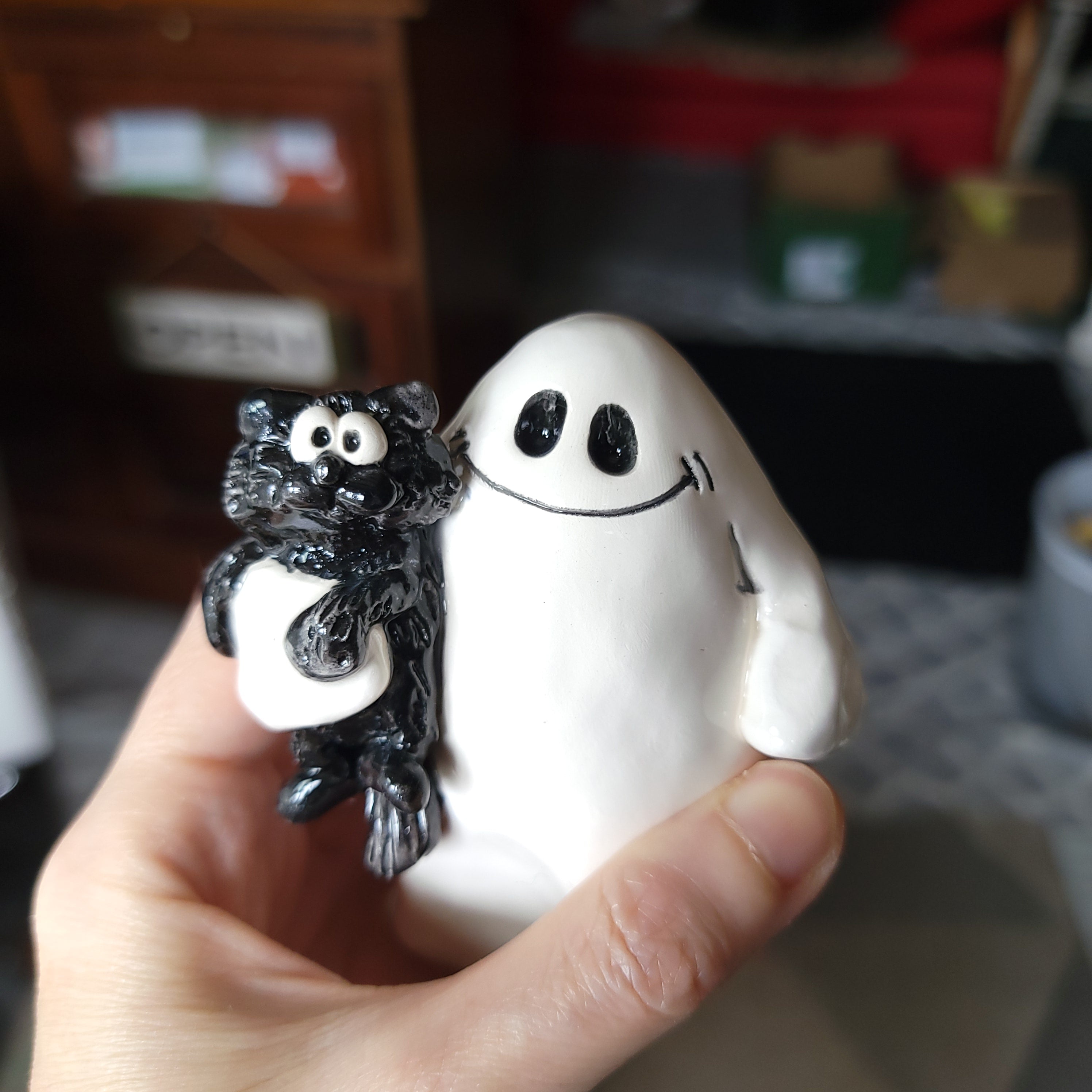 Ghost and black cat 2